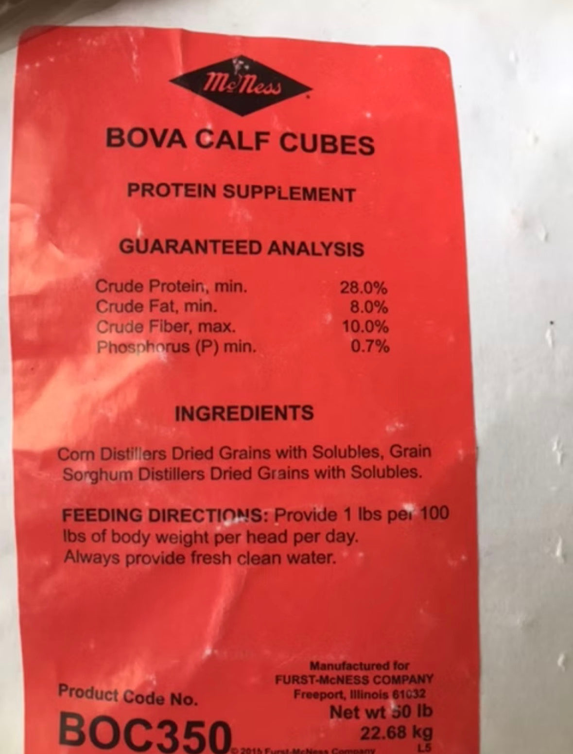 Livestock Protein Pellets